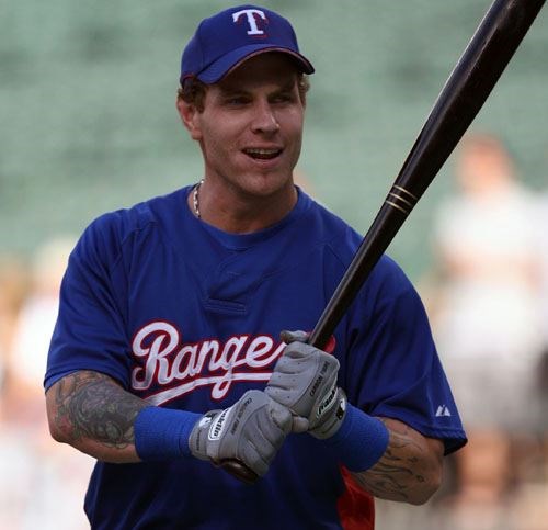 Josh Hamilton (http://www.sugarslam.com/texas-rangers-josh-hamilton-broken-arm-out-for-2-months/)