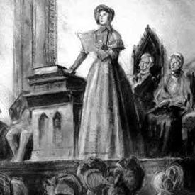 Elizabeth giving a speech to the convention (http://www.legendsofamerica.com/photos-americanhistory/Elizabeth%20Cady%20Stanton.jpg)