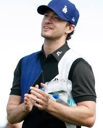 Justin at a Golf tournament for Shriners Hospital (MTV.com)