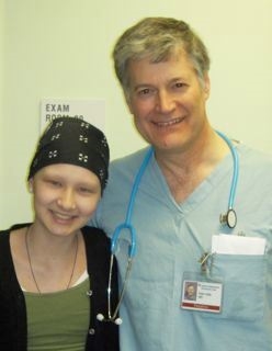 Annina and Dr. Jolly (Photo taken by R. Hanlon.)