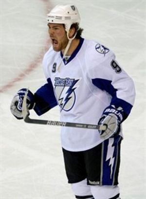 Downie celebrates after scoring
