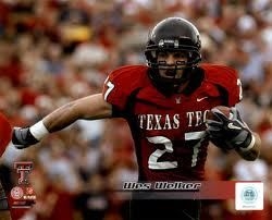 Wes Welker in college Texas Tech