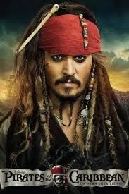 Johnny Depp in his movie 