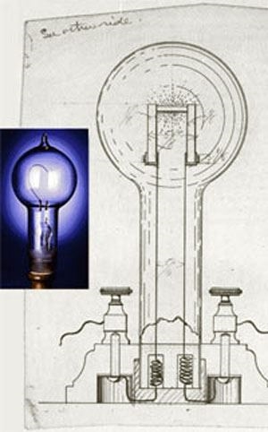 Edison lightbulb (documents.stanford.edu ())