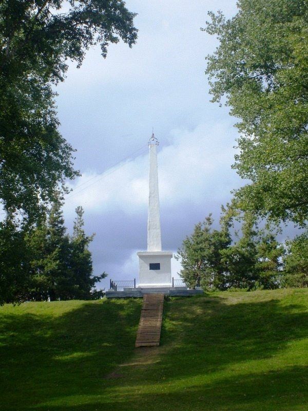 Monument to S.Narbut in Braslav 