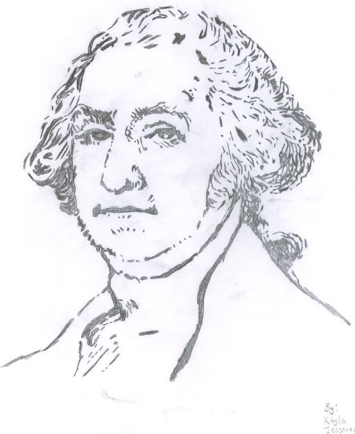George Washington (drawing by Kayla)