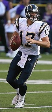 Philip Rivers playing in the NFL (http://en.wikipedia.org/wiki/Philip_Rivers (Keith Allison))