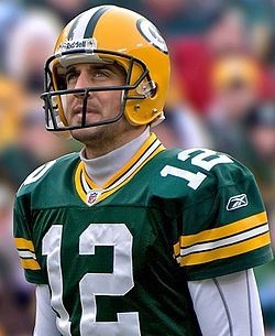 Aaron in uniform (wikipedia (NFL ))