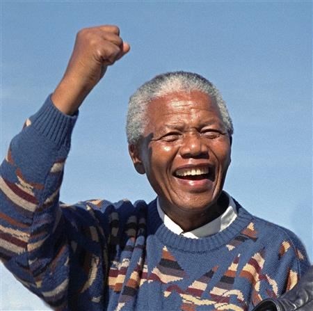 Mandela after his release from prison (http://www.cnn.com/2013/12/05/world/africa/nelson- (Faith Karmini))