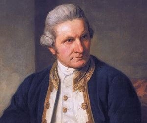 It is of Captain Cook ((Biography ))