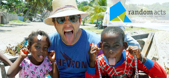 Misha Collins in Haiti with Random Acts (http://acollectivemind.files.wordpress.com/2013/08 (www.randomacts.org))