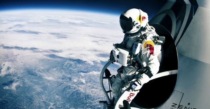 Felix before his jump (Locita)