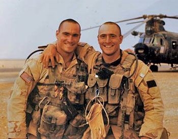 Pat Tillman with his brother in Afghanistan (http://www.truthdig.com/report/item/200601019_afte ())