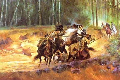 Emilia Plater in a Skirmish at Szawlami. 1904 (http://shkolazhizni.ru/archive/0/n-19525/ (Wojciech Kossak))