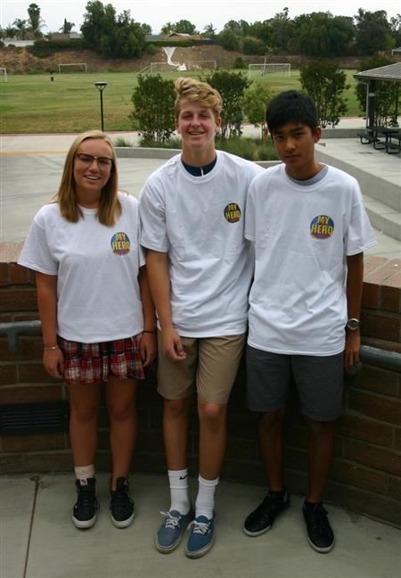 Brooke, Matt and Kiefer from Capistrano Valley High School