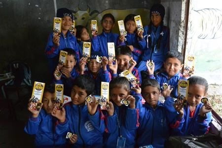 Students at Himalaya Deep Jyoti Boarding School  ( (Annie Merkley))