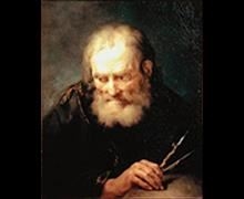 Oil Painting of Archimedes (https://www.math.nyu.edu/~crorres/Archimedes/Pictu ())