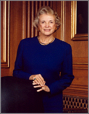 Sandra Day O'Connors Supreme Court Portrait ( Wikipedia )
