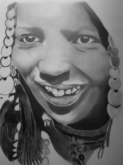 Picture of The Peul Woman by Mariama Diamanka from Dakar