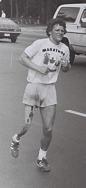 Picture of Terry Fox (http://en.wikipedia.org/wiki/Terry_fox(Unknown))