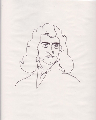 Drawing Sir Isaac Newton HD Png Download  Transparent Png Image  PNGitem