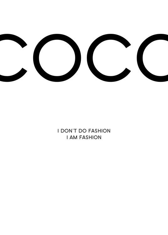 Coco Chanel - Quote Book Set - Fashion