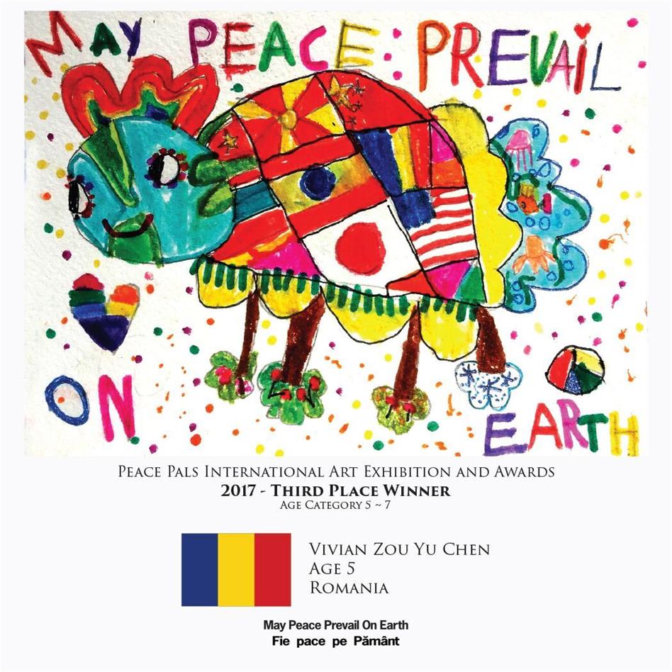 Picture of May Peace Prevail on Earth by Vivian Zou Yu Chen
