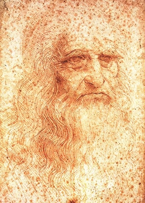 Self Portrait Of Leonardo Da Vinci Self Portrait Of Leonardo Da Vinci   0122451 400 