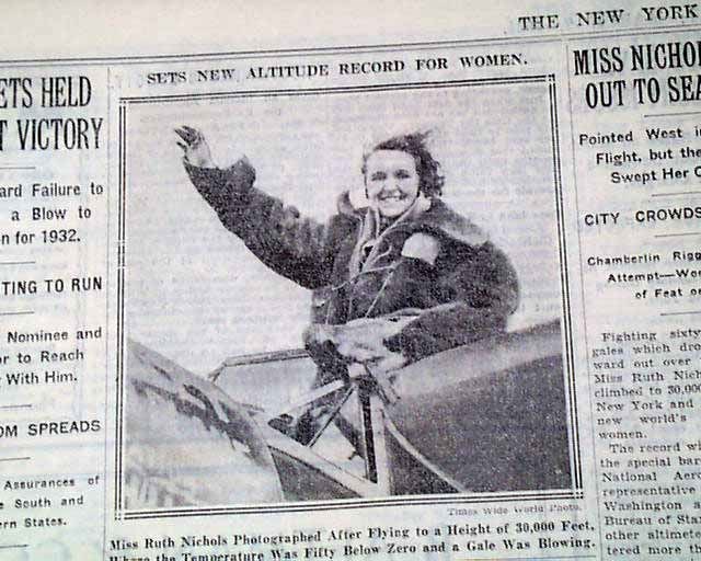 Amelia Earhart Reaching New Heights MY HERO