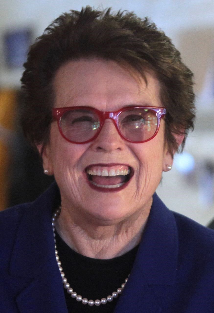 Billie Jean King: 'Be ahead of your time – that's what you have to