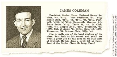 James Samuel Coleman | Daring Research Against Headwinds | MY HERO