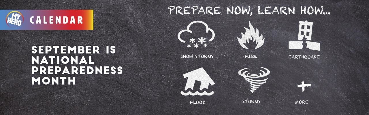 National Preparedness Month | September | MY HERO