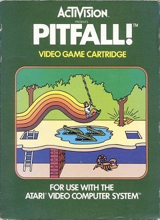 Pitfall Game Box Cover (Source: https://en.wikipedia.org/wiki/Pitfall! (n/ ())