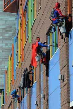 Window washers | MY HERO
