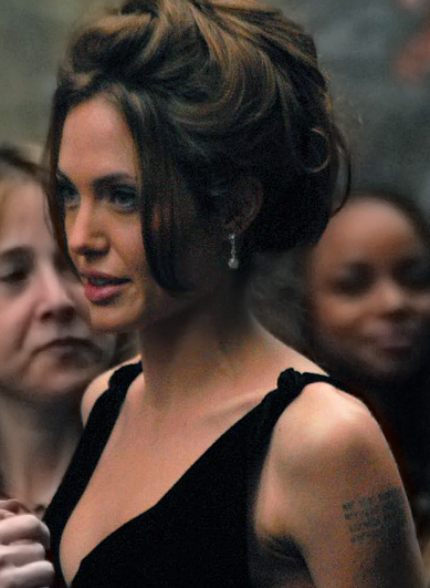 Thank You, Angelina Jolie, for Wearing an Updo I Could Actually Do Myself —  See the Photos