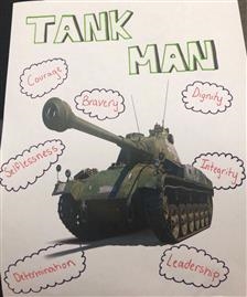 Picture of Tank Man! by Emily Casey of Missouri