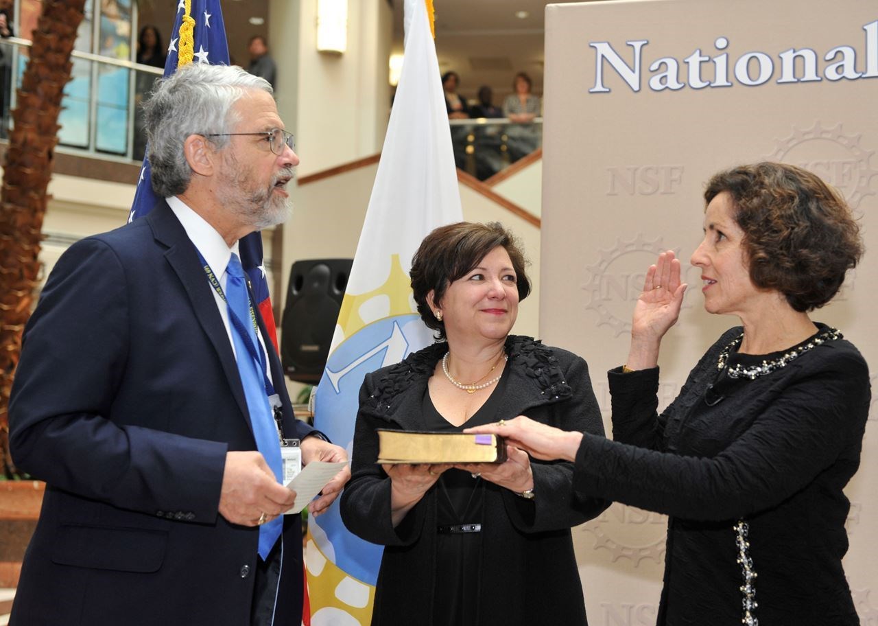 Dr. France A. Córdova sworn in as the director of the National Science Foundation