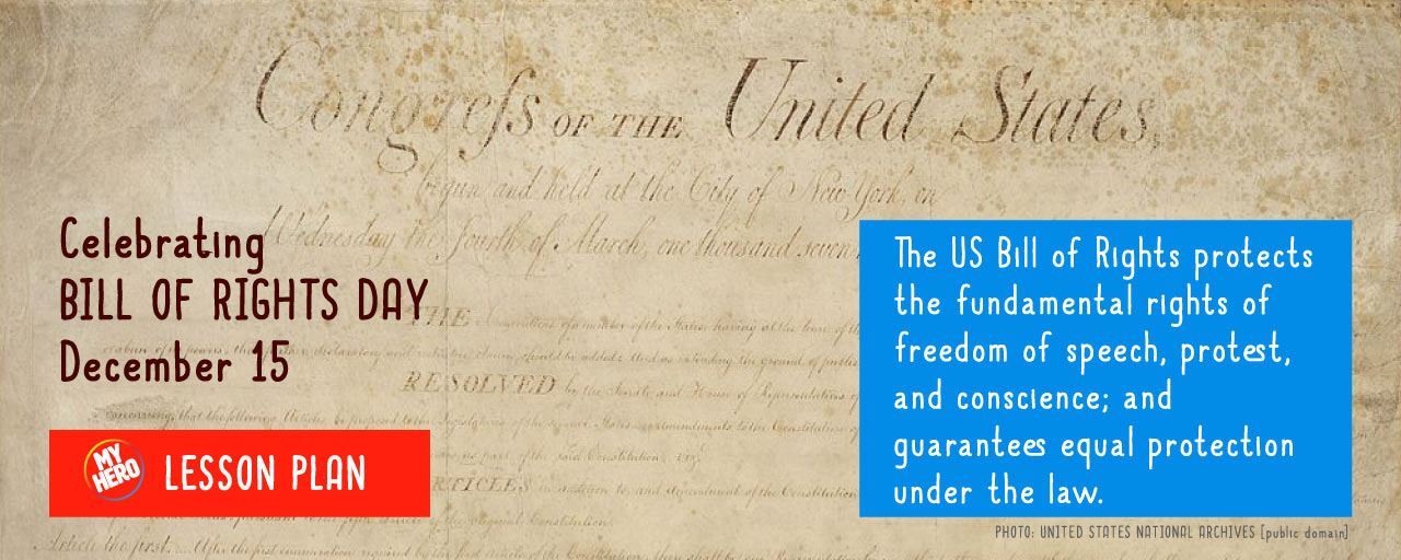 United States Bill of Rights Lesson Plan