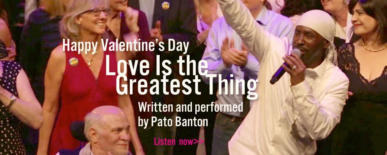 Valentine's Day homepage - Pato Banton - Love is the Greatest Thing
