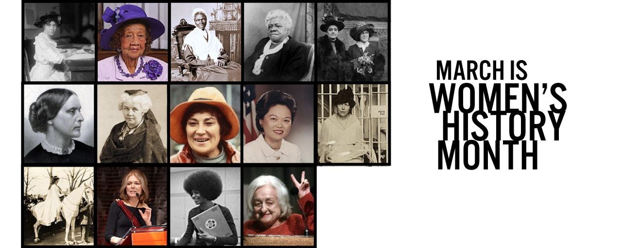 Women's History Month showcase