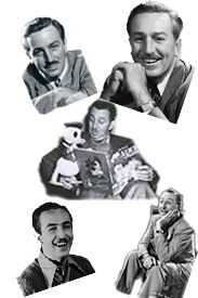 Picture of Walt Disney B+W Collage