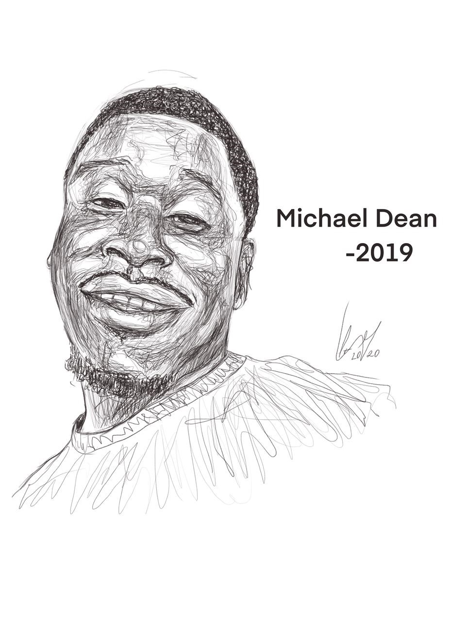 Picture of Portrait of Michael Dean