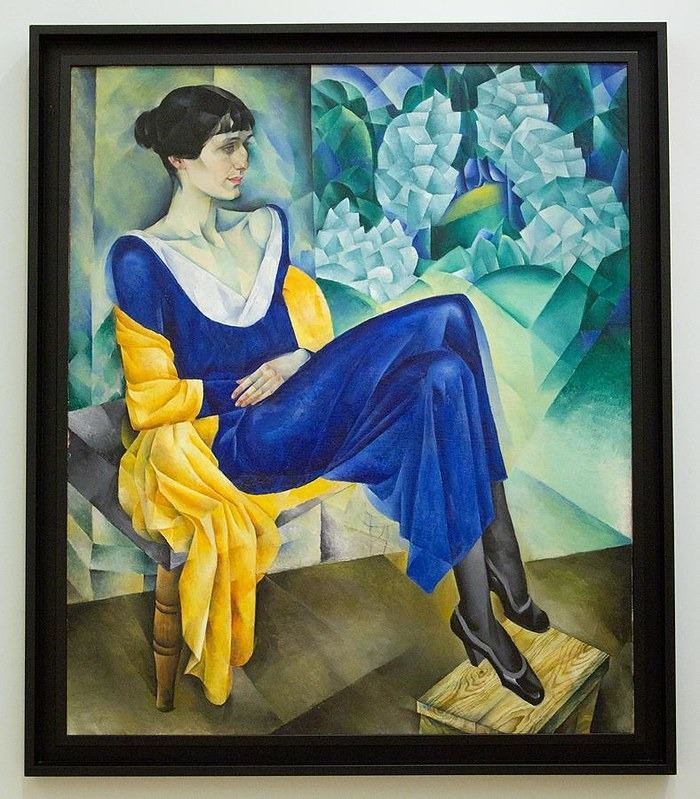 Picture of Portrait of Poetess Anna Akhmatova
