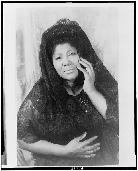 Picture of Musician Hero:  Mahalia Jackson-Nobody Knows the Trouble I've Seen