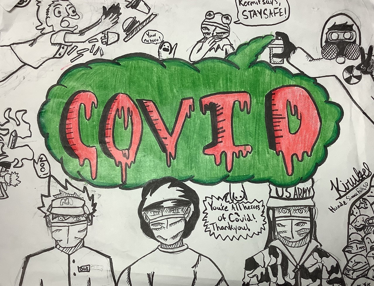 Picture of Covid Heroes contest submission