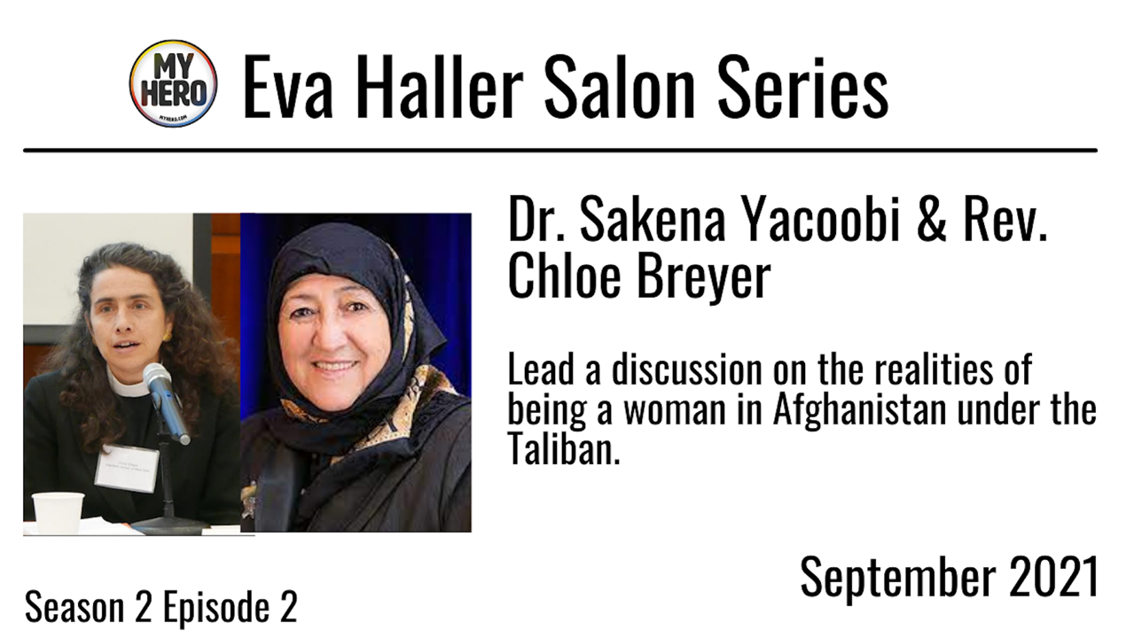 Picture of Eva Haller Salon - Dr. Sakena Yacoobi & Rev. Chloe Breyer