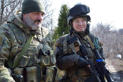 Picture of 'We want to keep Ukraine free.’ Why women rise in Ukraine army