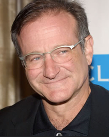 robin williams smiling