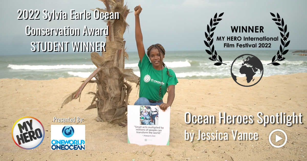 Picture of Winner of the Student 2022 Sylvia Earle Ocean Conservation Award: Ocean Hero Spotlight