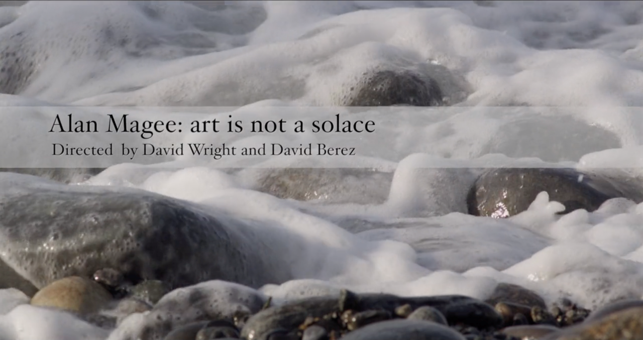 Picture of Alan Magee: art is not a solace [excerpts]